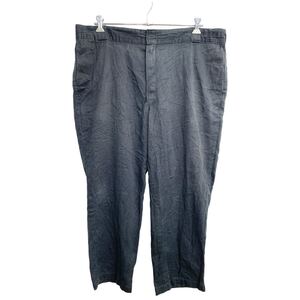 Dickies 874 ワークパンツ W44 ディッキーズ オリジナルフィット ビッグサイズ ブラック 古着卸 アメリカ仕入 2403-534