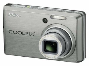 Nikon デジタルカメラ COOLPIX S600 チタンシルバー COOLPIXS600S(中古品)