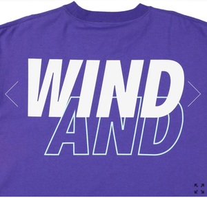 ☆送料無料☆WIND AND SEA×CHAMPION S/S Tee M PURPLE 新品未使用 ウィンダンシー オンライン購入 本物