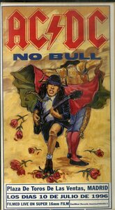 H00022011/VHSビデオ/AC/DC「NO BULL LIVE－Plaza De Toros MADRID」