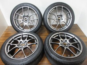 【送料無料・税込み】BBS RF 504 17in7.5J+48 5穴PCD100 ナンカンNS-2 215/45R17 プリウス 86 BRZ カローラツーリング他