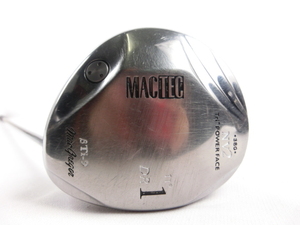 全商品SALE中!! MacGregor マグレガー MACTEC NV2 DR 380 マックテック ドライバー 1W 11 純正 シャフト R ヘッドカバー付　H338