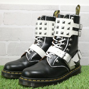 Dr.Martens Joska Stud ドクターマーチン スタッズ ブーツ 1490 10ホール ブラック/ホワイト UK7 26cm