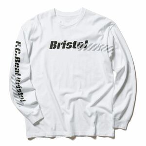 【レターパックプラス対応】 FCRB f.c real bristol エフシーレアルブリストル SOPHNET ソフネット STENCIL L/S TEE Tシャツ カットソー 白