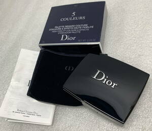 ◇ Dior アイシャドウ パレット 767 箱＆説明書あり 【開封済み/保管品】 ディオール / 未使用(S240531_4)