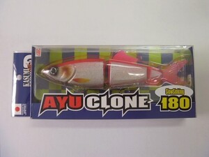 霞デザイン アユクローン180 スローシンキング #KDW07 クリアピンク (AYU CLONE)