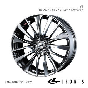 LEONIS/VT アコード CL7/CL8/CL9 アルミホイール4本セット【18×7.0J 5-114.3 INSET53 BMCMC】0036365×4