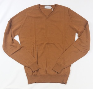 新品 John Smedley ジョンスメドレー 最高級メリノウール 　XXLサイズ GINGER