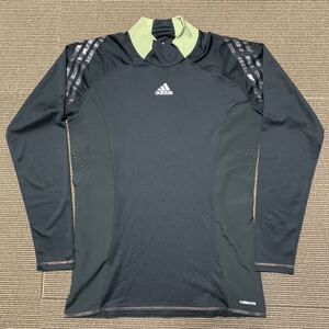 adidas アディダス　CLIMA LITE F50 トレーニング用　 長袖　 長袖シャツ　 長袖インナーシャツ　 黒　ブラック　アンダーアーマー