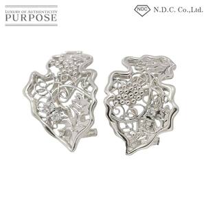 エヌディーシー NDC ダイヤ 0.05ct×2 イヤリング Pt プラチナ Diamond Earrings 90240470