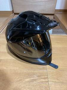 SHOEI HORNET ADV オフロード　 Lサイズ ブラック　ミラーシールド付き ショウエイ 