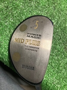 【同梱対応可】中古ユーティリティ　ヤマハ　POWER MAGIC MID PLUS #5　19°　純正カーボンＲ　41インチ　　　Ｙ1866