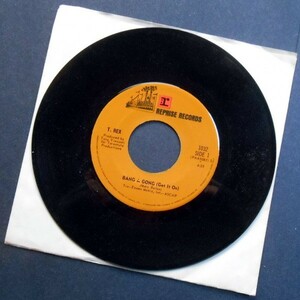 T. REX Bang a Gong (Get It On) +2 カナダ盤シングル Reprise 1971