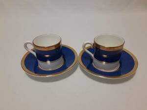 コールポート　COALPORT　カップ＆ソーサー２客セット