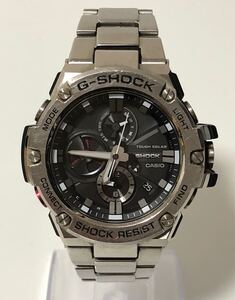 【稼動品】CASIO G-SHOCK TOUGH SOLAR GST-B100 カシオ ジーショック タフソーラー 腕時計 1円〜