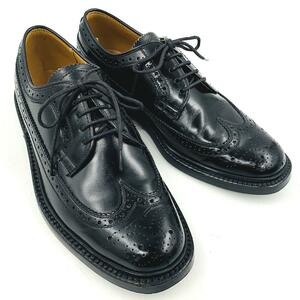 REGAL リーガル ESTABLISHED 1880 ウイングチップ 革靴 本革 ブラック 黒 2589 23.5cm EE 使用回数少なめ