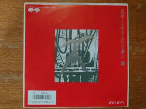 ムーンライダーズ/花咲く乙女よ穴を掘れ（鈴木慶一/糸井重里）■1986年/EPレコード/7A0569/サンプル/見本盤