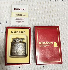 RONSON Standard 1943 ライター　　 オイルライター 喫煙具 ライター シルバー