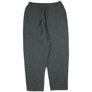 新品 N.HOOLYWOOD エヌハリウッド コンパイルライン 24AW KNIT PANTS ニットイージーパンツ 2242-KT02-029 peg 38 CHARCOAL 定価56,100円