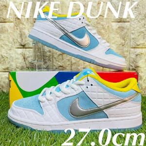 即決 FTC × ナイキ SB ダンク ロー プロ 銭湯 FTC × NIKE SB DUNK LOW PRO BATHHOUSES メンズ スニーカー 27.0cm 送料込み DH7687-400