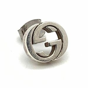 GUCCI グッチインターロッキングG SV925 ピアス 片耳のみ シルバー系 アクセサリー