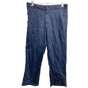 Dickies 874 ワークパンツ W38 ディッキーズ オリジナルフィット ビッグサイズ ネイビー 古着卸 アメリカ仕入 2404-549