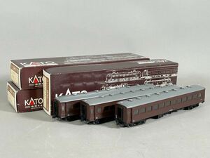 KATO カトー HOゲージ 1-512 オハ35 茶 3点 まとめて 鉄道模型