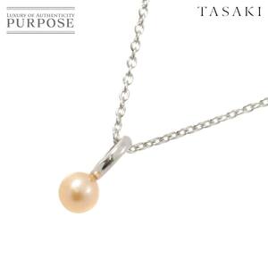 タサキ TASAKI ベビーパール ネックレス 42cm K18 WG ホワイトゴールド 750 パール 田崎真珠 Akoya Pearl Necklace 90248296