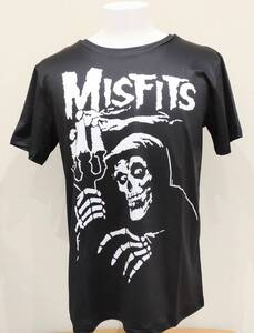 送料無料　【Mサイズ】ミスフィッツ　Tシャツ　misfits　ロックバンド　ろうそく　スカル　ファンスマ