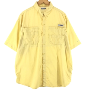 古着 コロンビア Columbia PFG 半袖 フィッシングシャツ メンズXL /eaa357516 【SS2406】