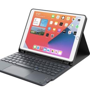 即納　iPad 9世代 10.2 10.5 キーボードケース タッチパッド付き