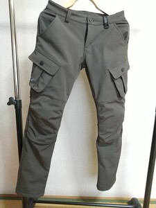 コミネ(KOMINE) レディースサイズWL ライディングパンツ プロテクトウインドプルーフウォームカーゴパンツ Olive 07-926 PK-926