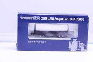 ◆ TOMIX　国鉄貨車トラ70000形　73918　2705　　　#30548　◆