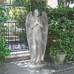 慈悲の祈りの天使 庭園彫像 ガーデン彫刻 野外イテリア 広場 エントランス 教会 プレゼント 贈り物 輸入品