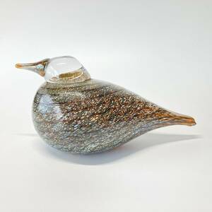 【美品】オイバトイッカ イッタラ バード iittala Oiva Toikka Bird 「Spotted Crake」ヒメクイナ　ヌータヤルヴィ　北欧　2000年