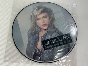 【レコード】ピクチャー盤　サマンサフォックス　Samantha Fox Nothing