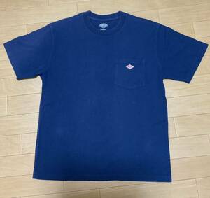 DANTN ダントン クルーネックポケットTシャツ サイズ40