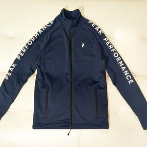 ピークパフォーマンス ライダージップ S フリースジャケット ロゴ ストレッチ スリム 裏起毛 PEAK PERFORMANCE Rider Zip G66363016