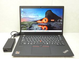 ☆1円☆Thinkpad X13GEN1☆AMD Ryzen 5 PRO 4650U 2.10GHz/16GB/SSD256GB/高解像度/Radeon/無線/Bluetooth/カメラ/Office/Win11 DtoD領域☆