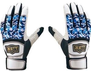 40%OFF!★ゼット2023*限定★シリコン加工/両手組/NOT SLIP BATTING GLOV/BG15013.1122WTxスカイブルー Ｌ/26-27 *クリックポスト便対応可