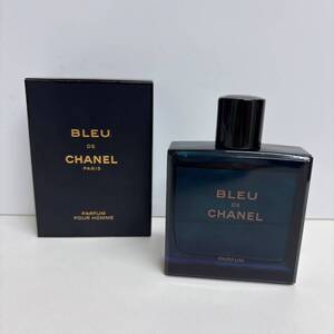 残量9割以上　シャネル　CHANEL　香水　BLEU　100ml　中古