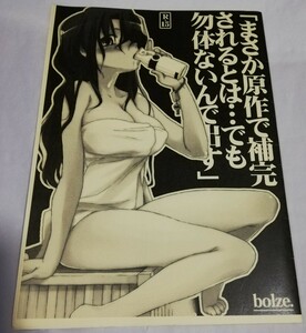 ハヤテのごとく　同人誌　まさか原作で補完されるとは・・・でも勿体ないんで出す 　bolze