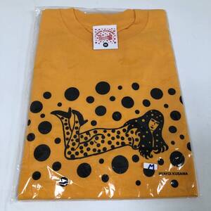 未開封新品【草間彌生 YAYOI KUSAMA】オリジナルTシャツ イエロー sizeM