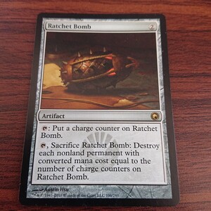 【EN】《漸増爆弾/Ratchet Bomb》[SOM] 茶R 英語 MTG