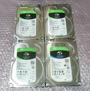 B42351 O-08173 3.5インチ HDD 2TB 4個セット 判定正常