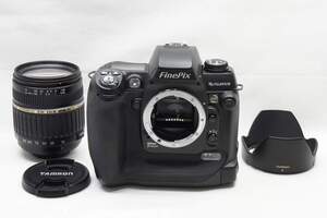 【適格請求書発行】美品 FUJIFILM FinePix S3 Pro ボディ ＋ TAMRON 18-200mm A14 Nikon F レンズ付【アルプスカメラ】241024aa