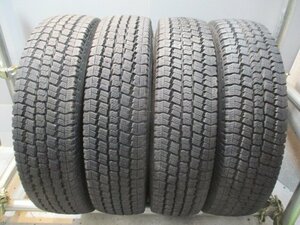 管理番号 R227 スタッドレス 中古タイヤ 195/85R16 114/112L LT 冬4本価格！TOYO DELVEX M934 法人宛/営業所止め送料無料