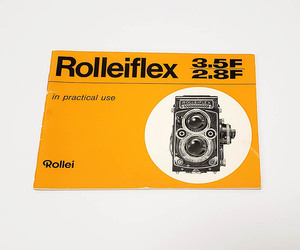 Rolleiflex 3.5F 2.8F マニュアル