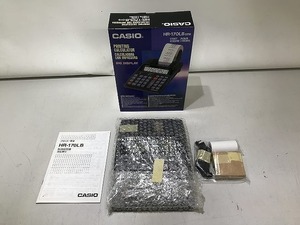 カシオ CASIO ジャンク 2色印字プリンタ電卓 HR-170LB