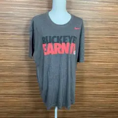 NIKE ナイキ Tシャツ 3Lサイズ 灰色 グレー 半袖 プリント ロゴ